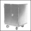 S/S Heavy Duty Enclosed Lockable Liquor Storage Cart