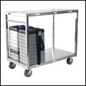 Extra Heavy Duty Correctional S/S Carts For Insulated Trays